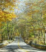 Beautiful fall day on Clinton Road..